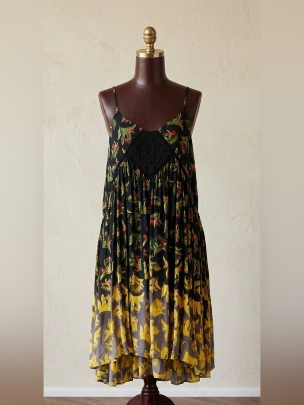 Mystree Floral Sundress Hi/Lo large